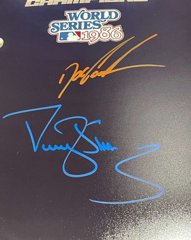 Dwight Doc Gooden & Darryl Strawberry Signed 16x20 Photo Comp JSA COA Mets1