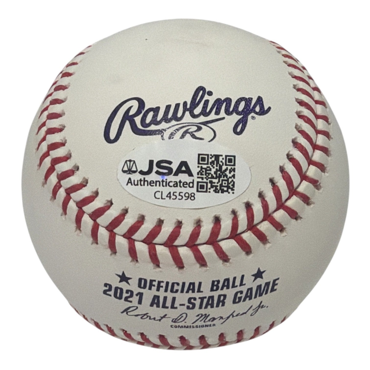Max Scherzer Signed Autographed 2021 All Star Game Baseball JSA COA Nationals1