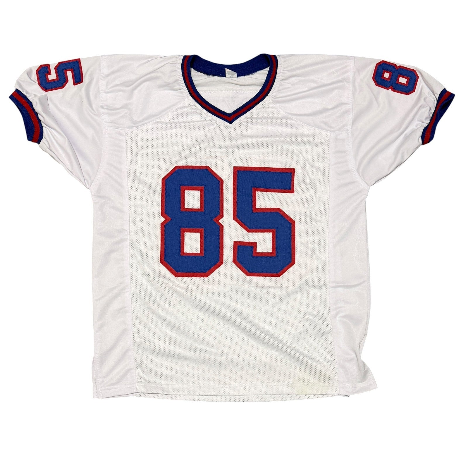 Stephen Baker Signed New York Giants Custom Jersey w/ 2x Insc JSA Witness COA2
