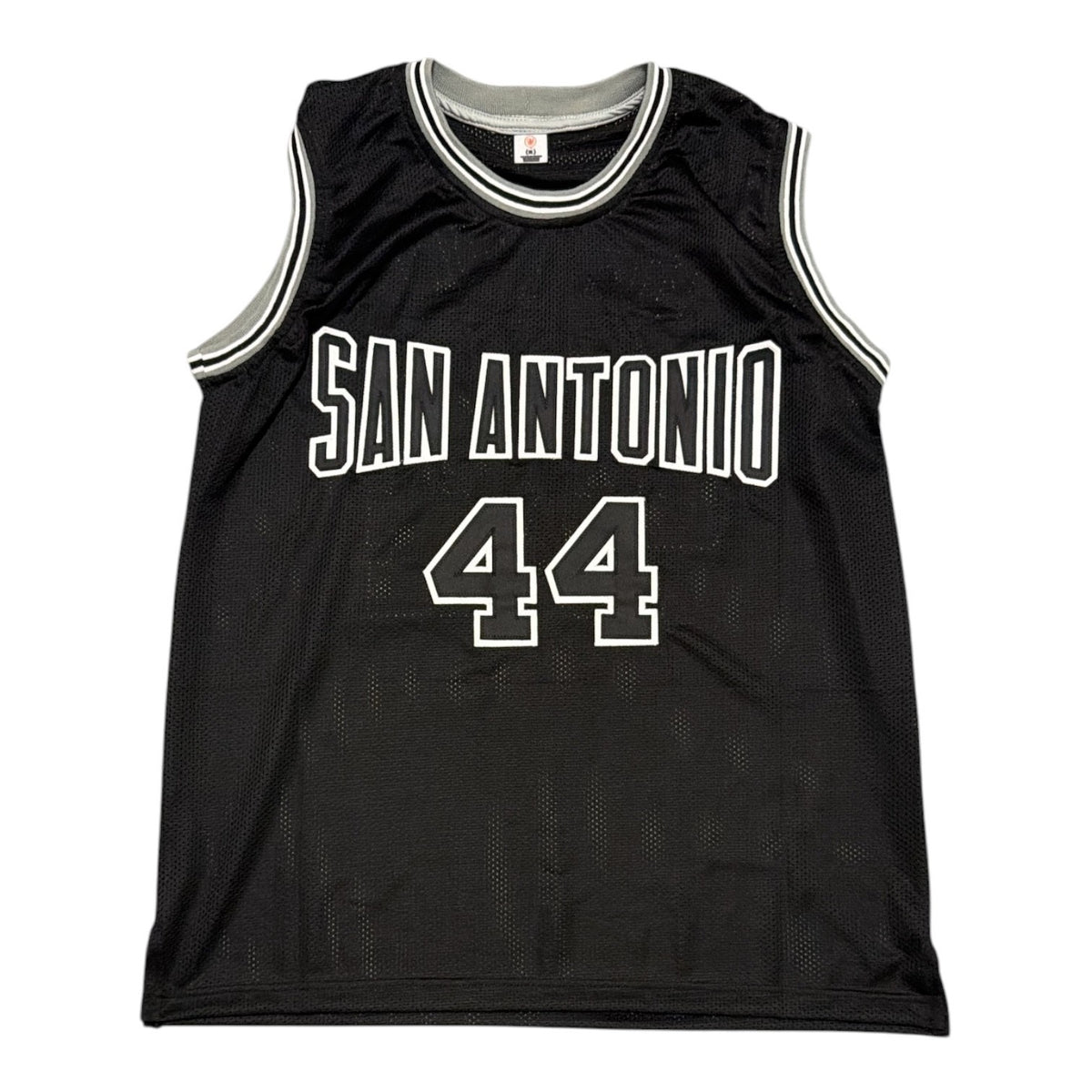 George Gervin Signed San Antonio Spurs Custom Jersey w/ Iceman Beckett W BAS COA2