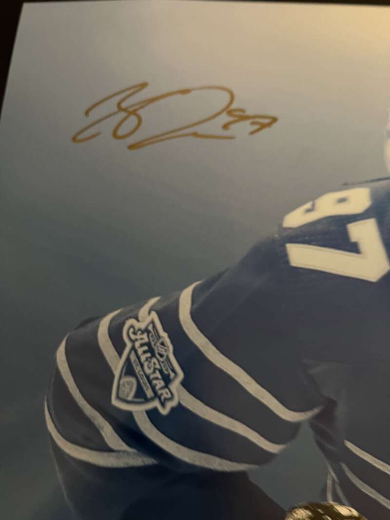 Connor McDavid Signed 20x24 Photo 2020 All-Star Upper Deck UDA COA Oilers1