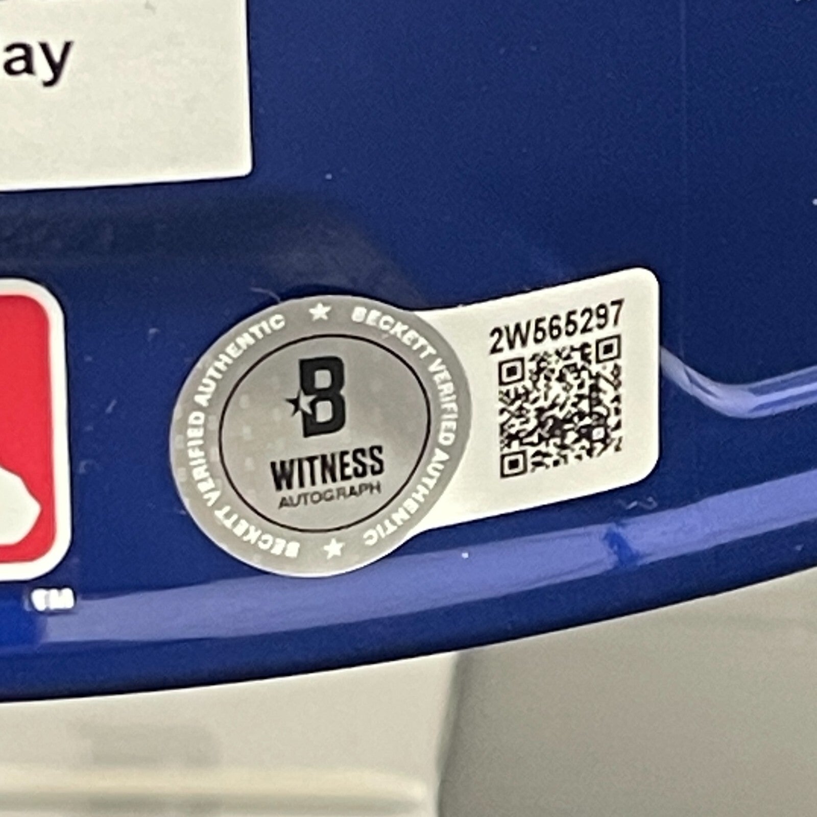 Ray Knight Signed Auto Mets Full Size Batting Helmet w Multi Ins Beckett BAS COA5