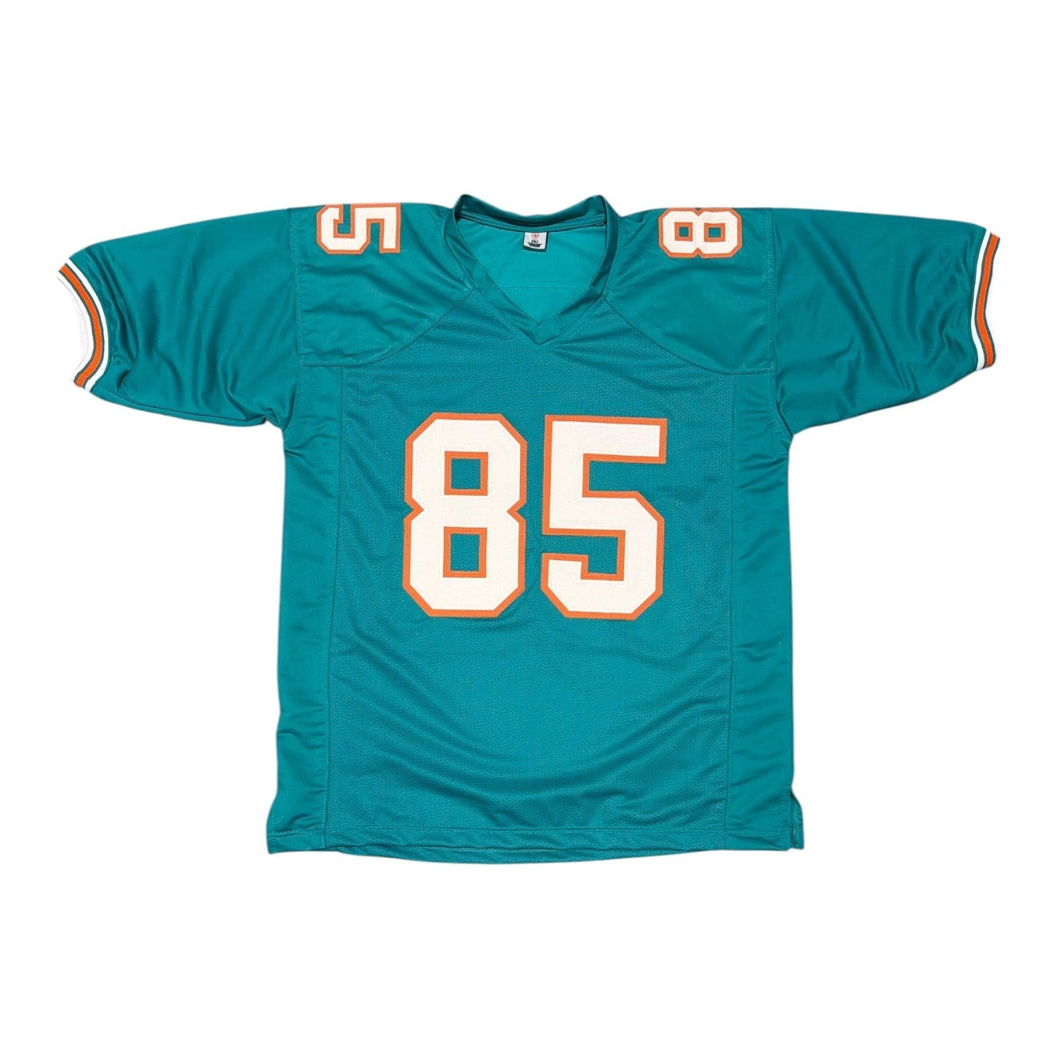 Mark Duper Signed Autographed Miami Dolphins Custom Jersey JSA Witness COA2