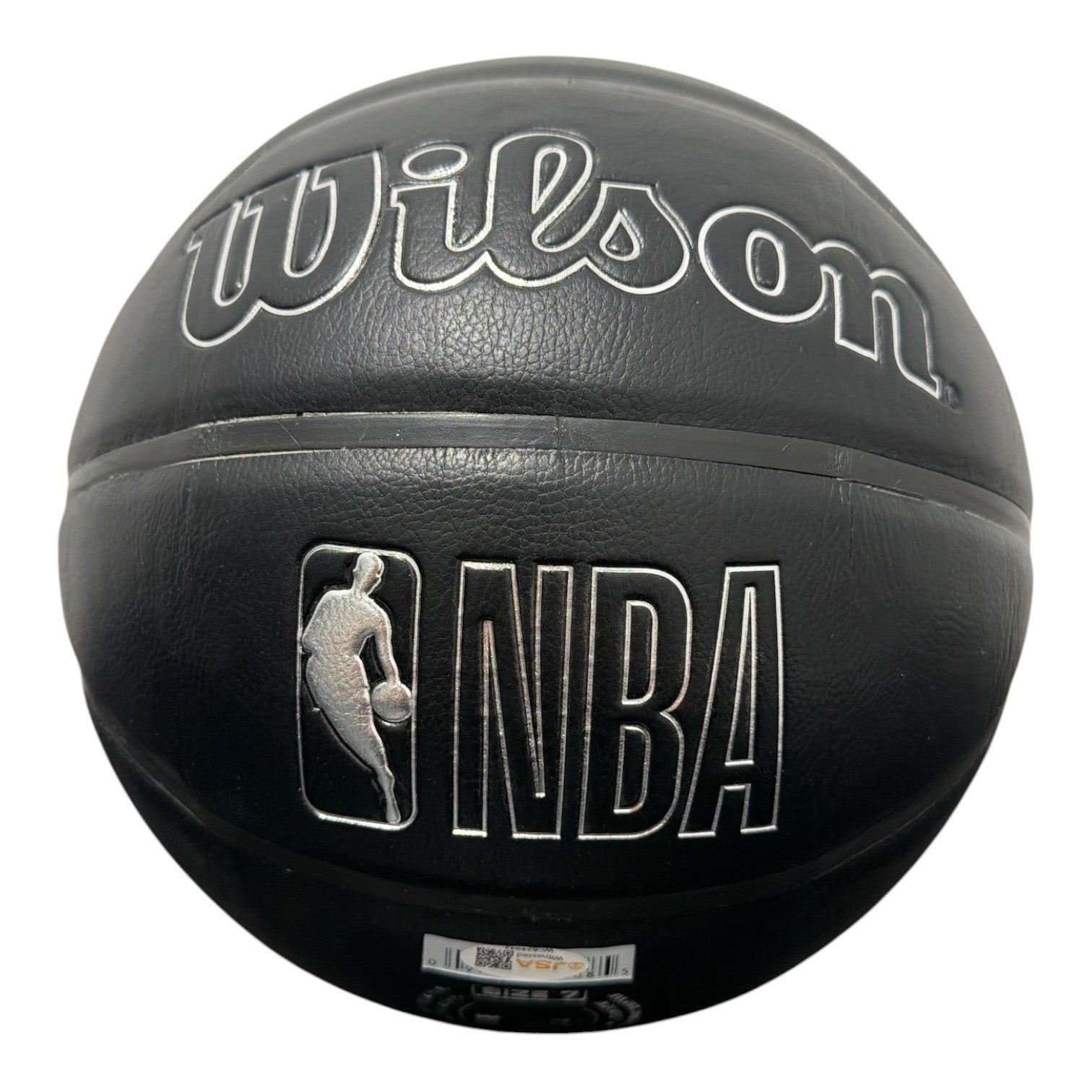 Earl Monroe Signed Black New York Knicks Wilson NBA Basketball JSA Witness COA4