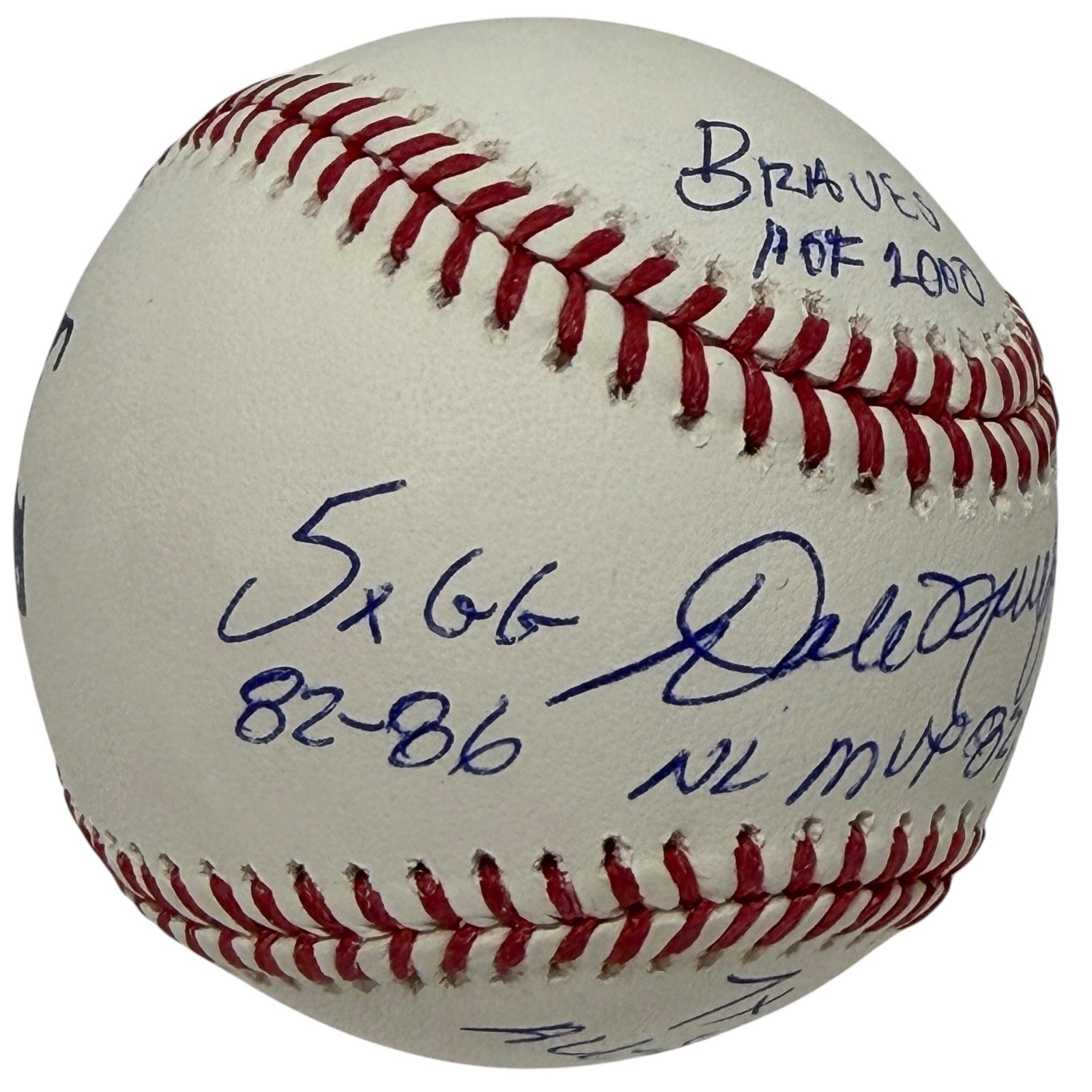 Dale Murphy Signed Autographed ROMLB Baseball w/ 5 Insc JSA COA Atlanta Braves1