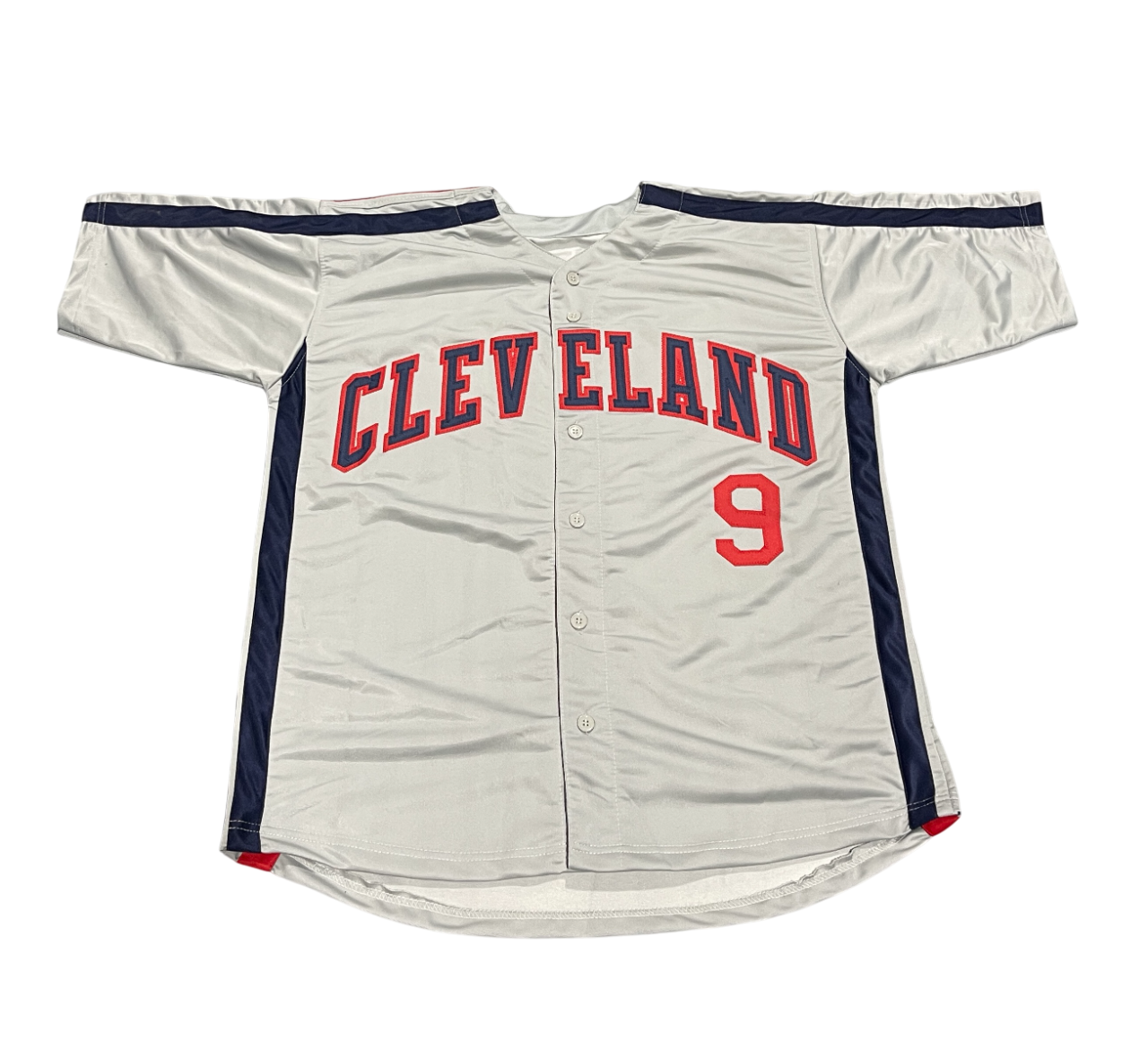 Carlos Baerga Signed Cleveland Custom Jersey w/ 3x All Star Beckett Wit BAS COA2