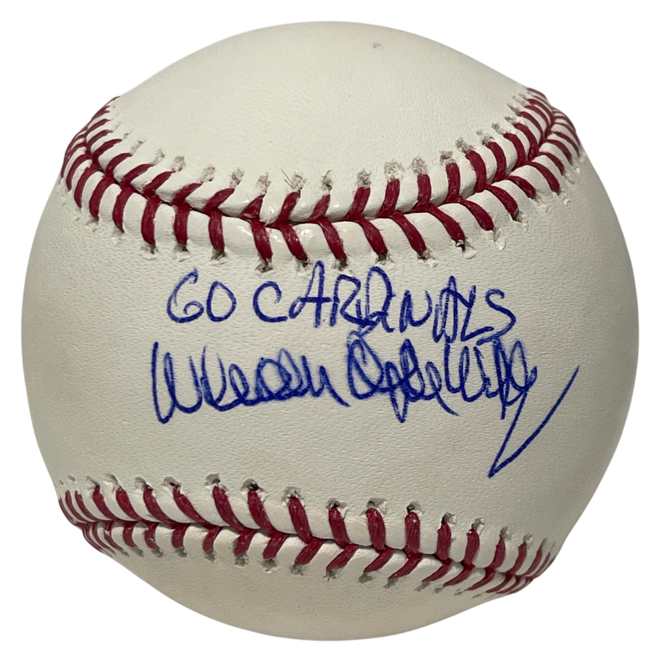 William Bill Dewitt Signed ROMLB Baseball w/ Go Cardinals JSA COA0