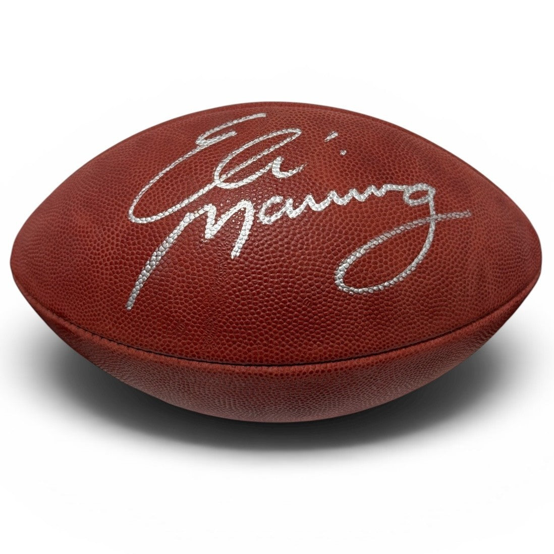 Eli Manning Signed Wilson NFL The Duke Official Football JSA COA New York Giants0