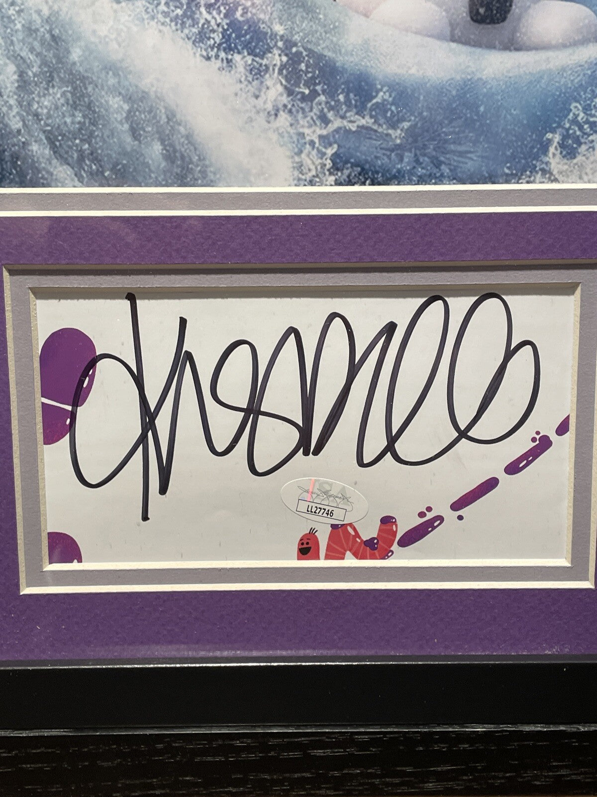 Kristen Bell Signed Autographed 12x16 Framed Photo & Cut JSA COA Frozen B1