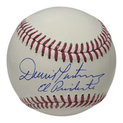 Dennis Martinez Signed Autographed ROMLB Baseball w/ EL Presidente JSA Wit COA0
