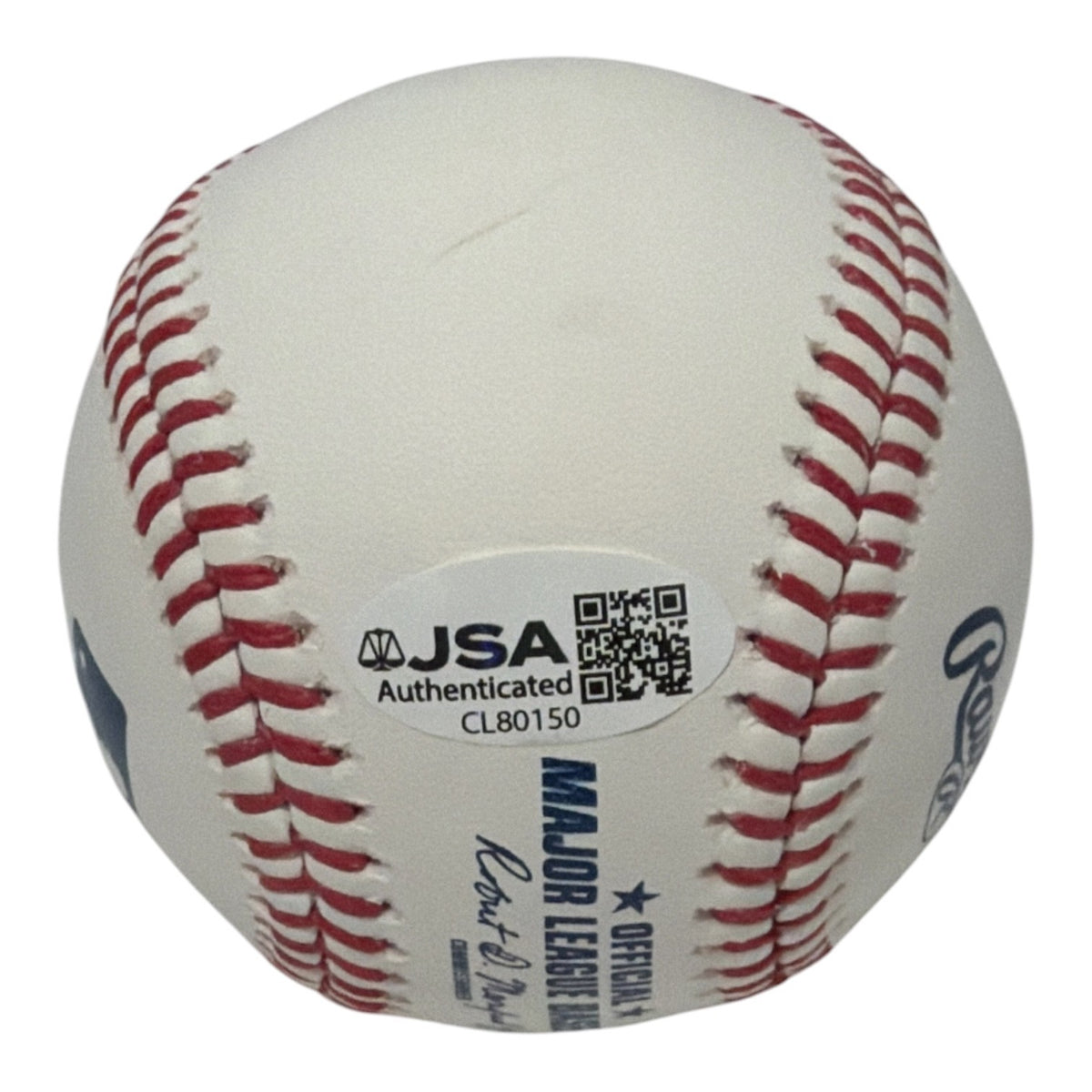 James Wood Signed Autographed ROMLB Baseball JSA COA Washington Nationals1