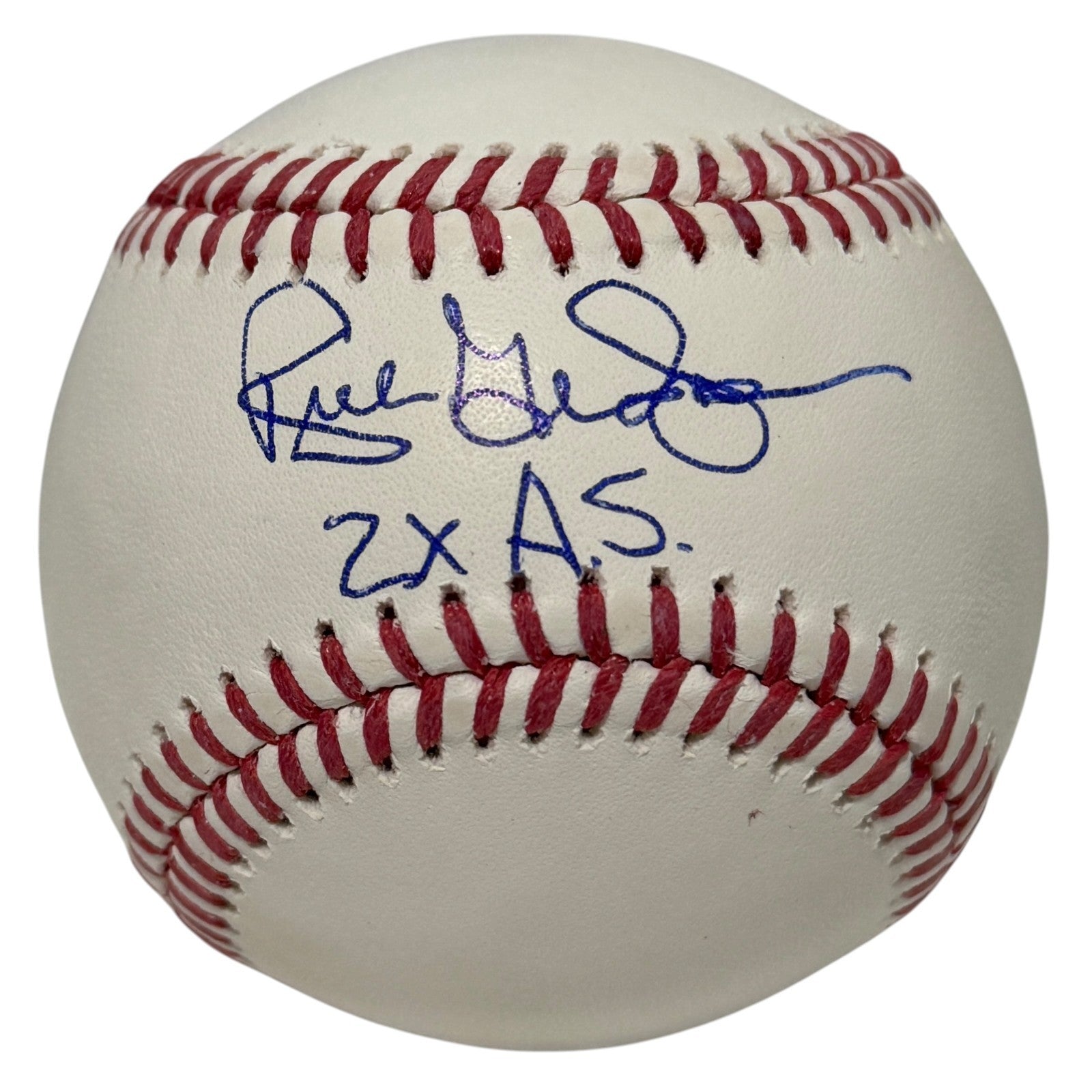 Rich Gedman Signed Autographed ROMLB Baseball w/ 2x AS JSA Witness COA0