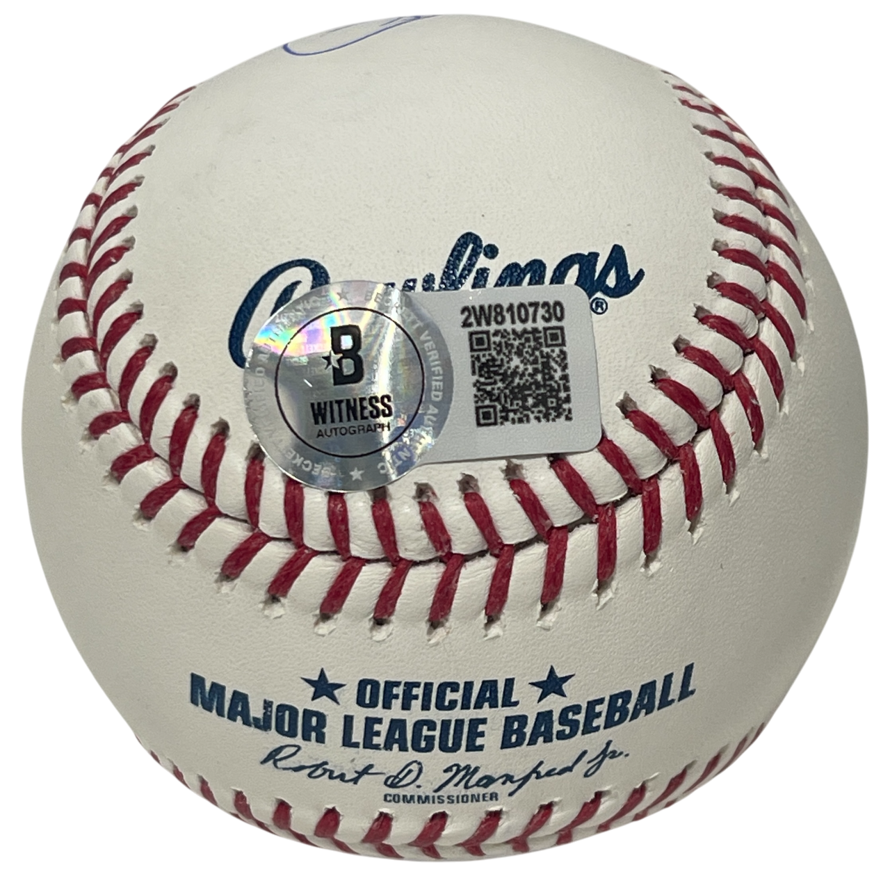 Pedro Guerrero Signed ROMLB Baseball w/ 81 WS MVP Beckett Witness BAS COA1