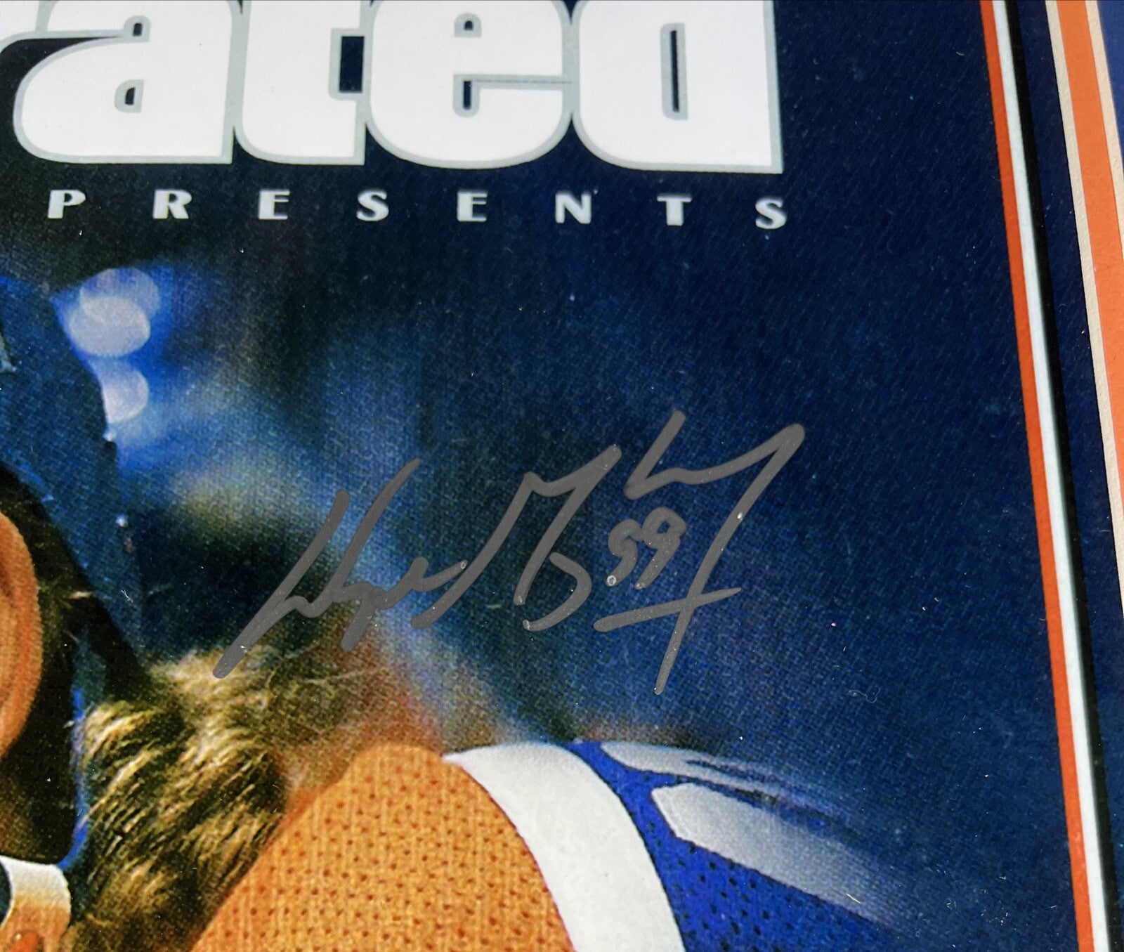 Wayne Gretzky Signed Framed 16x20 Photo SI Tribute UDA COA Edmonton Oilers1