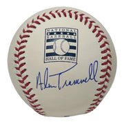 Alan Trammell Signed Autographed Hall of Fame HOF Logo Baseball JSA Witness COA0