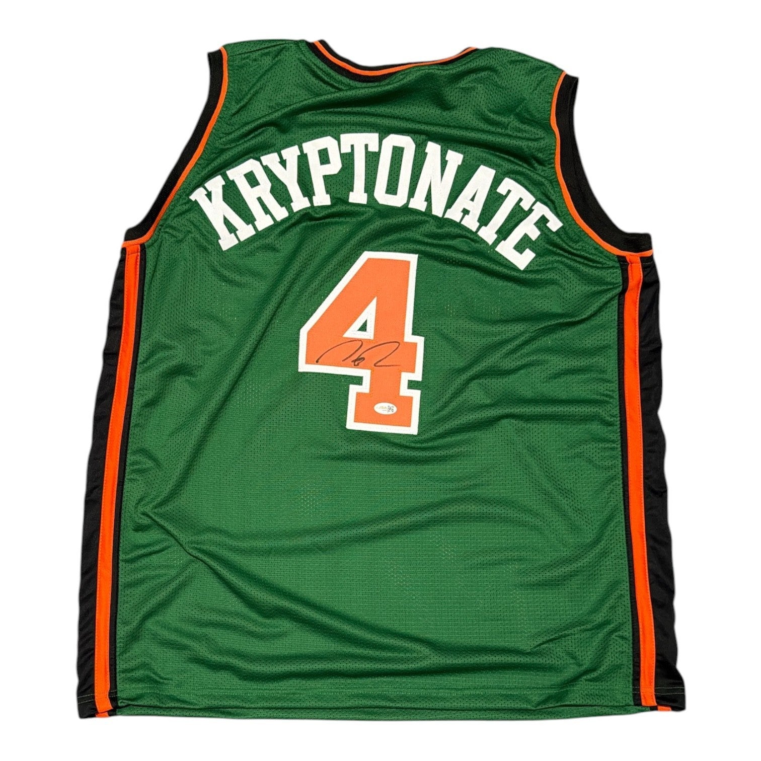 Nate "Kryptonate" Robinson Signed New York Knicks Custom Jersey JSA Witness COA0