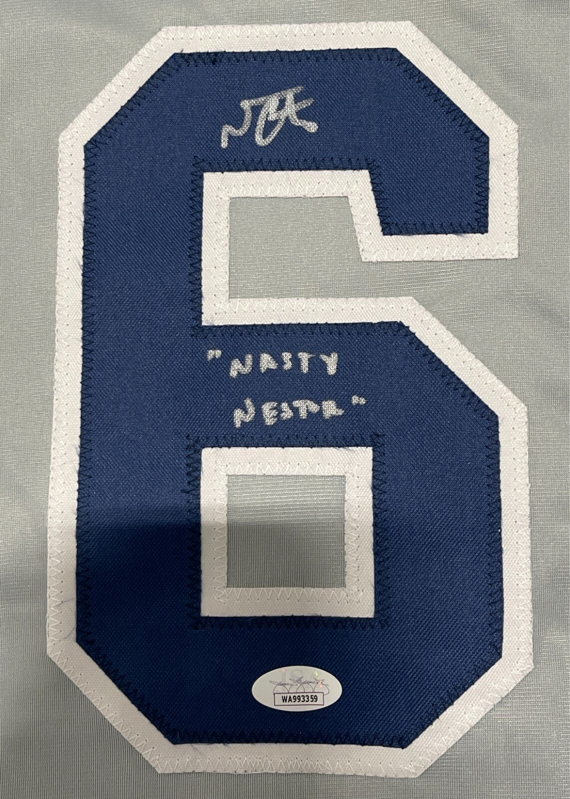 Nestor Cortes Signed New York Yankees Custom Jersey w/ Nasty Nestor JSA COA1