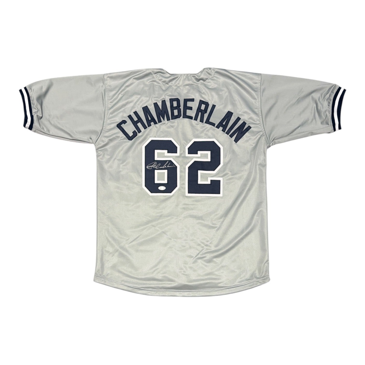 Joba Chamberlain Signed New York Yankees Custom Jersey JSA Witness COA0