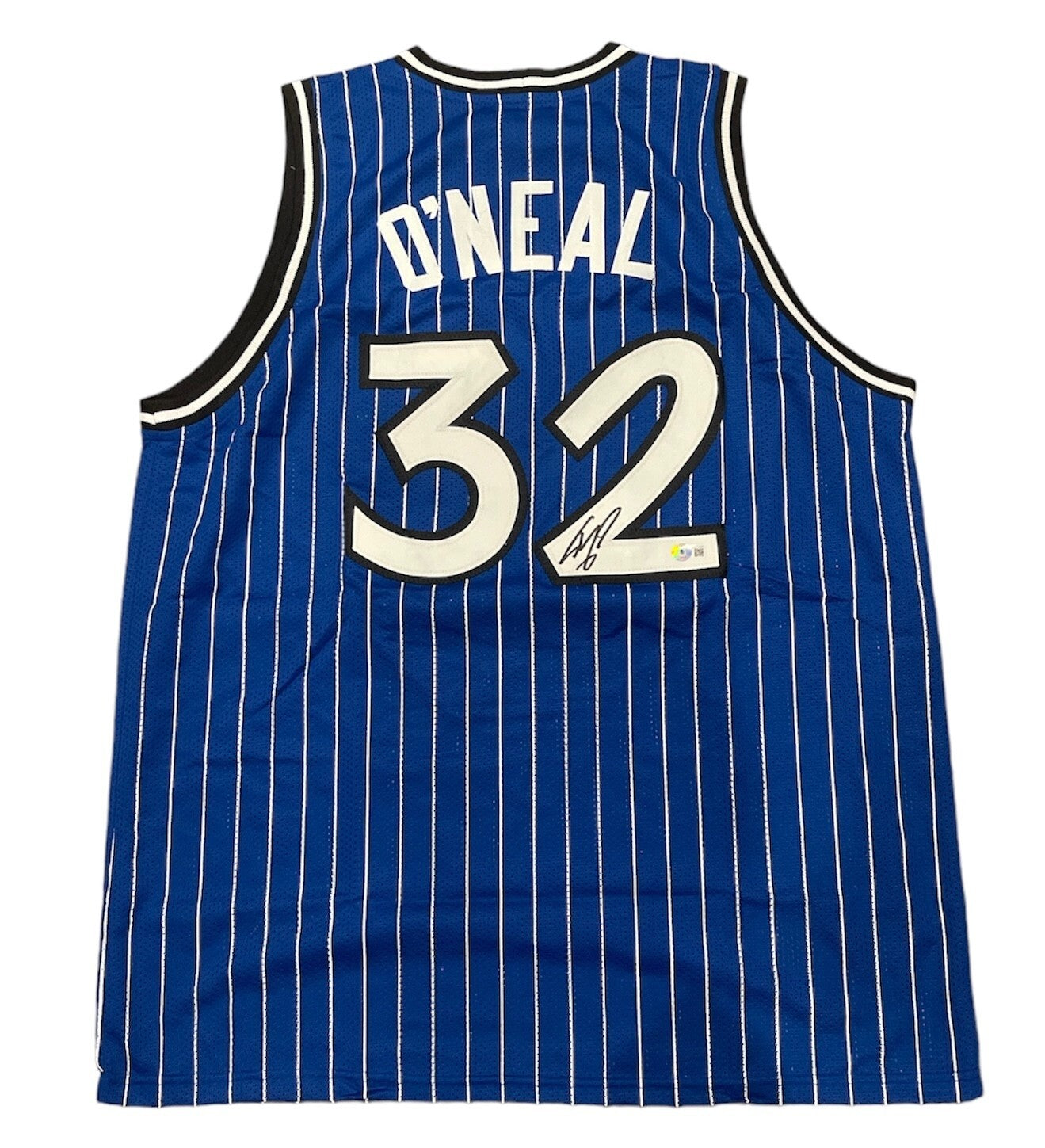 Shaquille O'Neal Signed Diesel Orlando Custom Jersey Beckett Wit BAS COA0