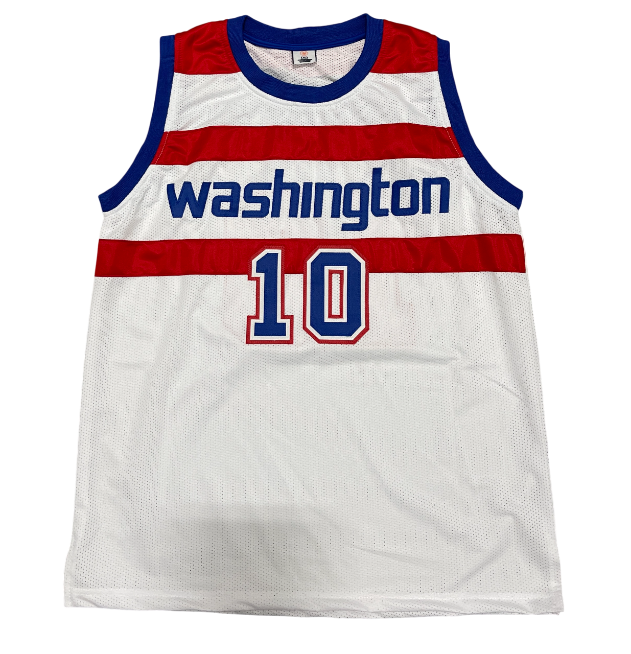 Bob Dandridge Signed Washington Bullets Custom Jersey w/ HOF 21 Beckett BAS COA2