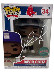 David Ortiz Signed Boston Red Sox Exclusive SGA Funko Pop 34 Beckett Wit BAS COA0