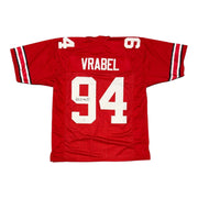 Mike Vrabel Signed Ohio State Buckeyes Custom Jersey JSA Witness COA0