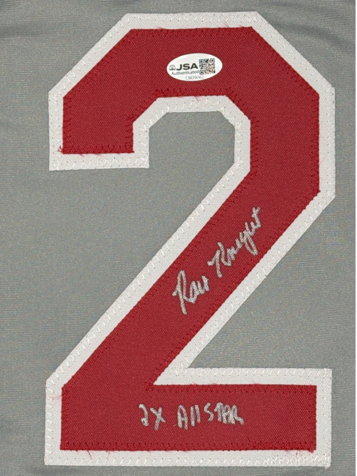 Ray Knight Signed Cincinnati Reds Custom Jersey w/ 2x All Star JSA COA1