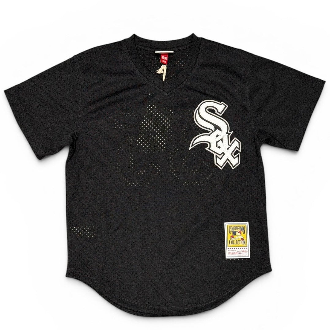 Frank Thomas Signed White Sox Mitchell & Ness Jersey w/ 5x Ins Beckett W BAS COA2