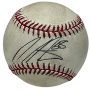 Dellin Betances Signed Game Used ROMLB Baseball JSA COA New York Yankees0