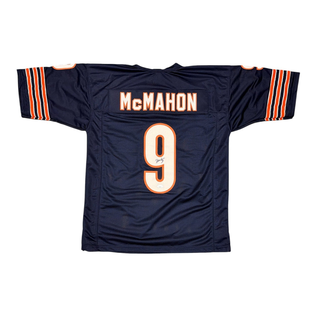 Jim McMahon Signed Autographed Chicago Bears Custom Jersey JSA COA0
