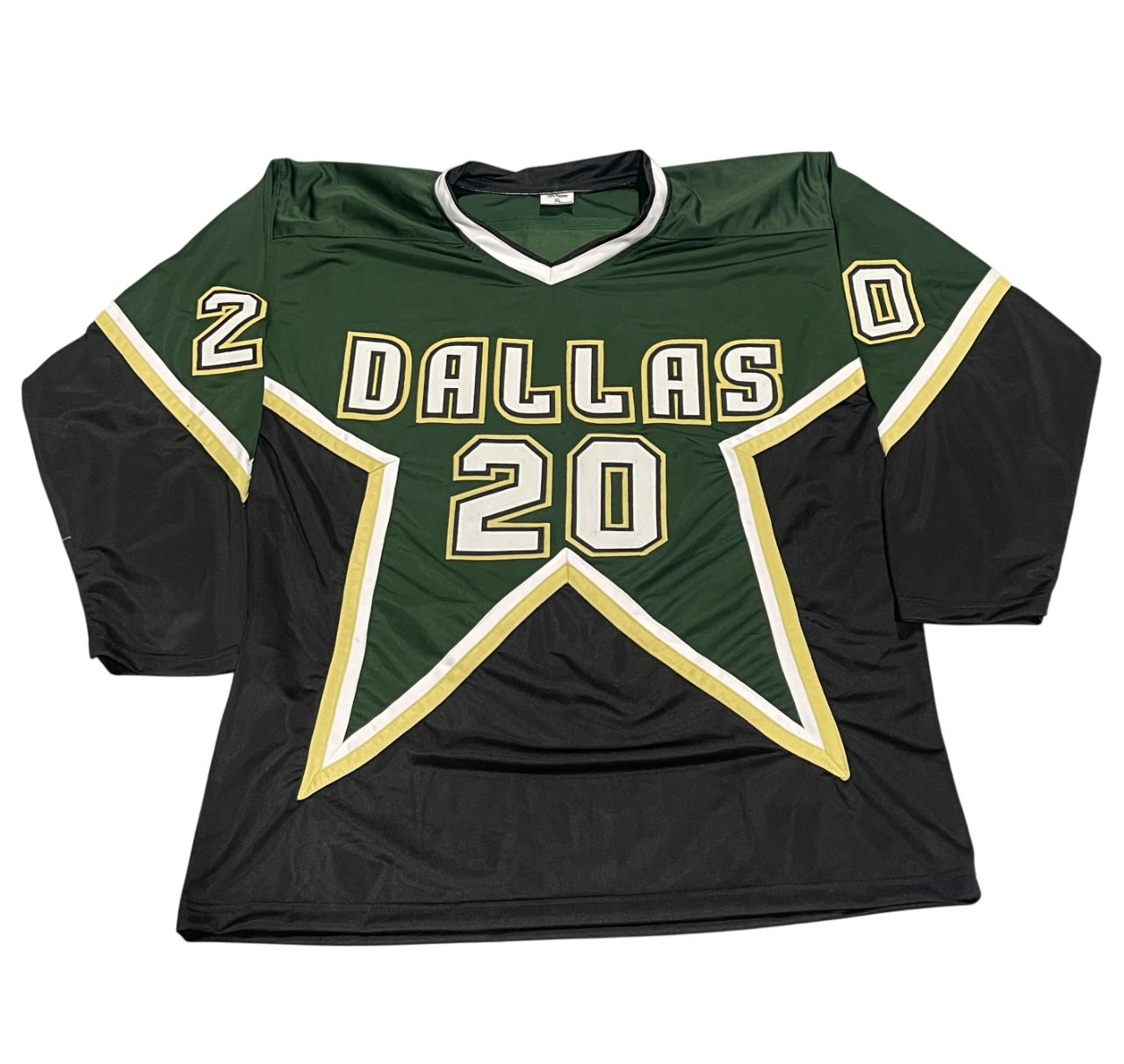 Ed Belfour Signed Dallas Stars Custom Jersey w/ 99 Cup Beckett Witness BAS COA2