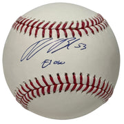 David Bednar Signed Autographed ROMLB Baseball w/ El Oso JSA COA Yankees0