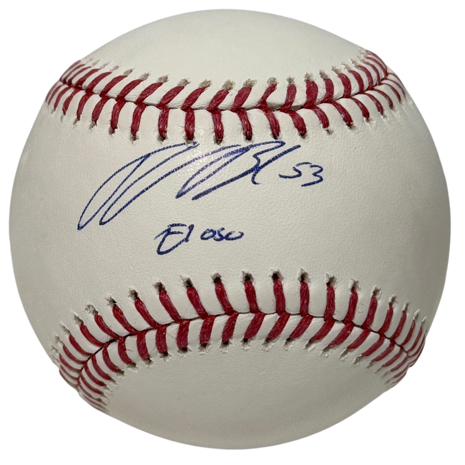 David Bednar Signed Autographed ROMLB Baseball w/ El Oso JSA COA Yankees0