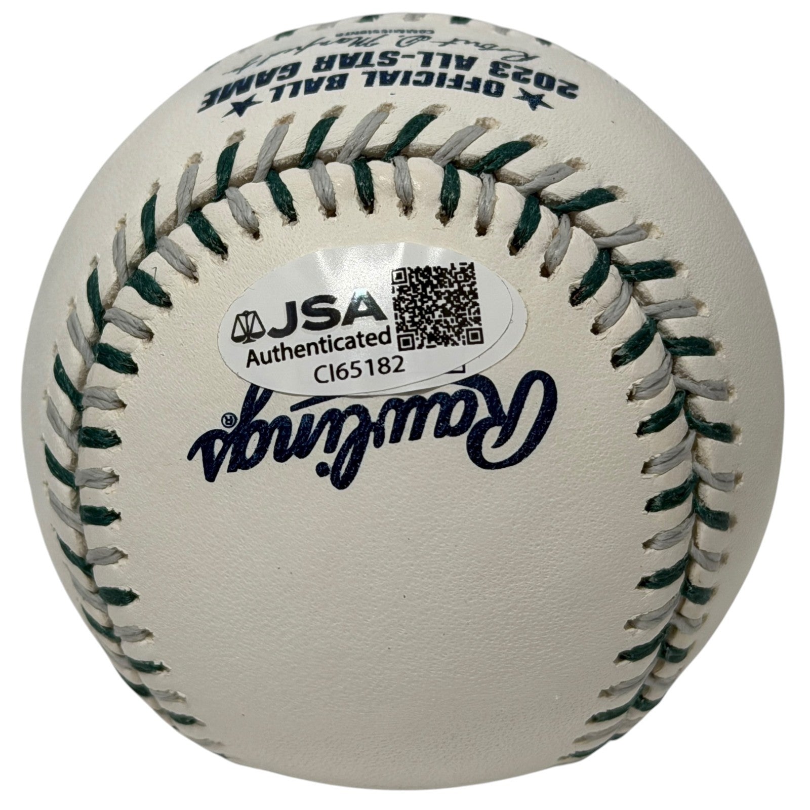 Shane McClanahan Signed 2023 All Star Game Baseball JSA COA Tampa Bay Rays1
