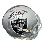 Bo Jackson Signed Autographed Oakland Raiders Speed Mini Helmet JSA Witness COA0