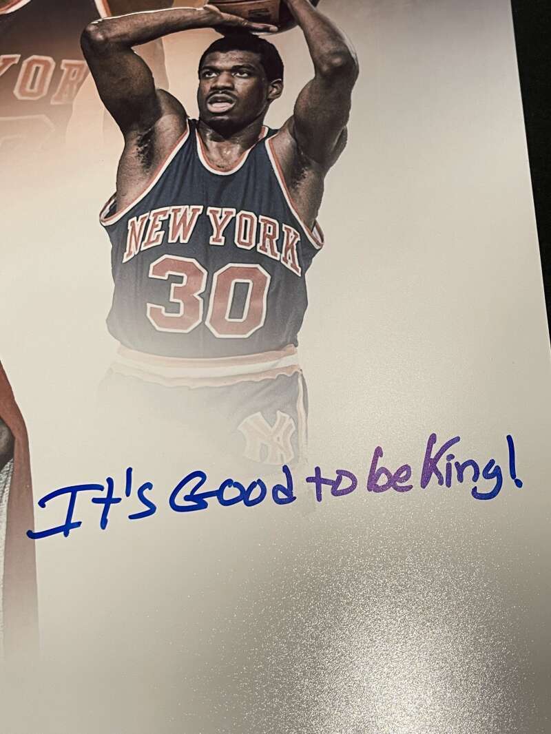 Bernard King Signed Autographed 16x20 Photo JSA COA ITS GOOD TO BE KING!2