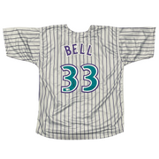 Jay Bell Signed Arizona Diamondbacks Custom Jersey w/ 01 WSC Beckett Wit BAS COA0