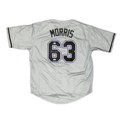 Dennis Quaid Signed Autographed Jim Morris The Rookie Custom Jersey JSA COA0