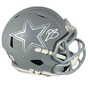 Daron Bland Signed Dallas Cowboys Slate Mini Helmet Beckett Witness BAS COA0