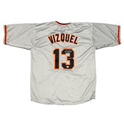 Omar Vizquel Signed San Francisco Giants Custom Jersey w/ 11x GG JSA Witness COA0