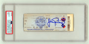 Johan Santana Signed Mets 1st No-Hitter Full Ticket 6/1/2012 PSA Authentic Auto0