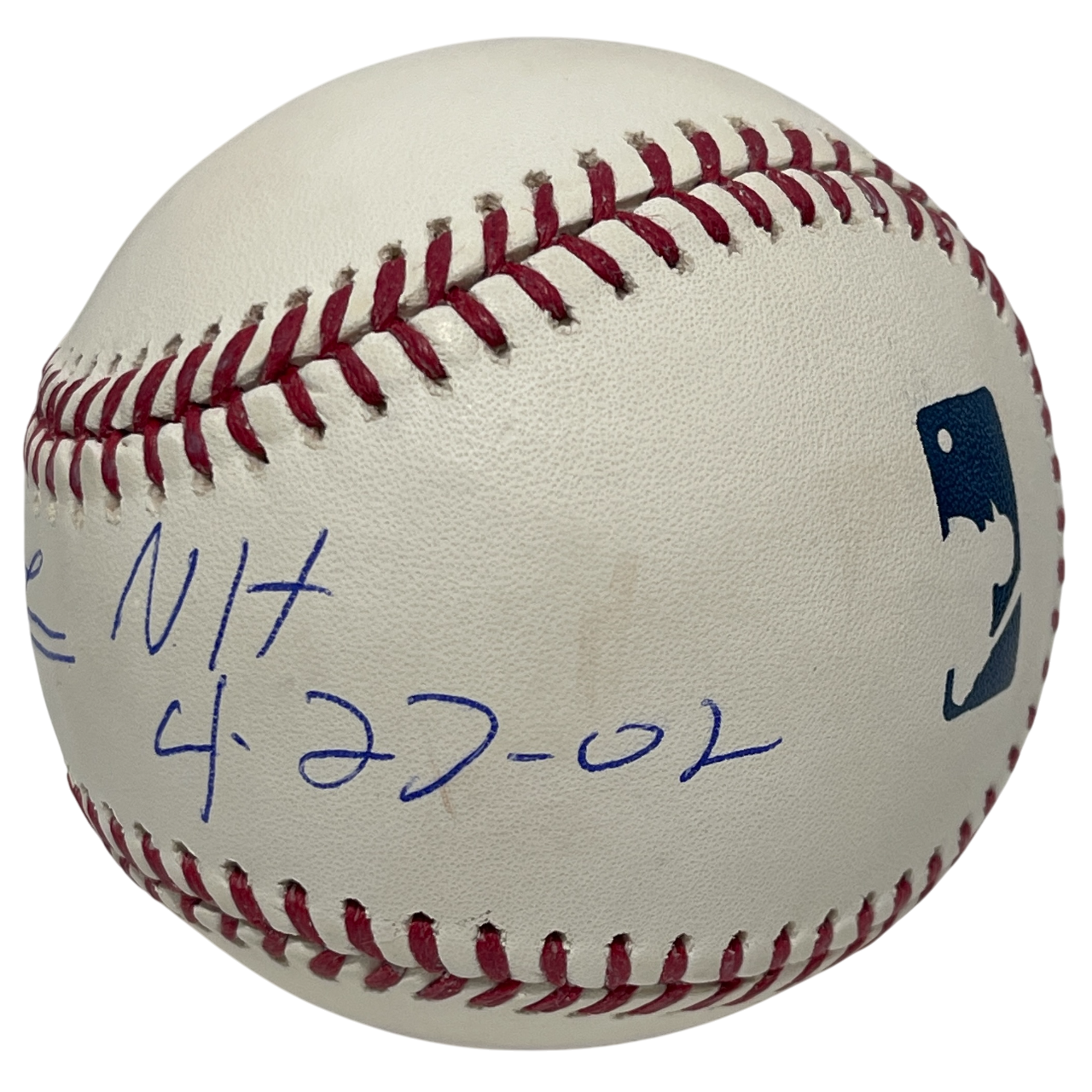 Derek Lowe Signed ROMLB Baseball w/ No Hitter 4/27/02 Beckett Witness BAS COA1