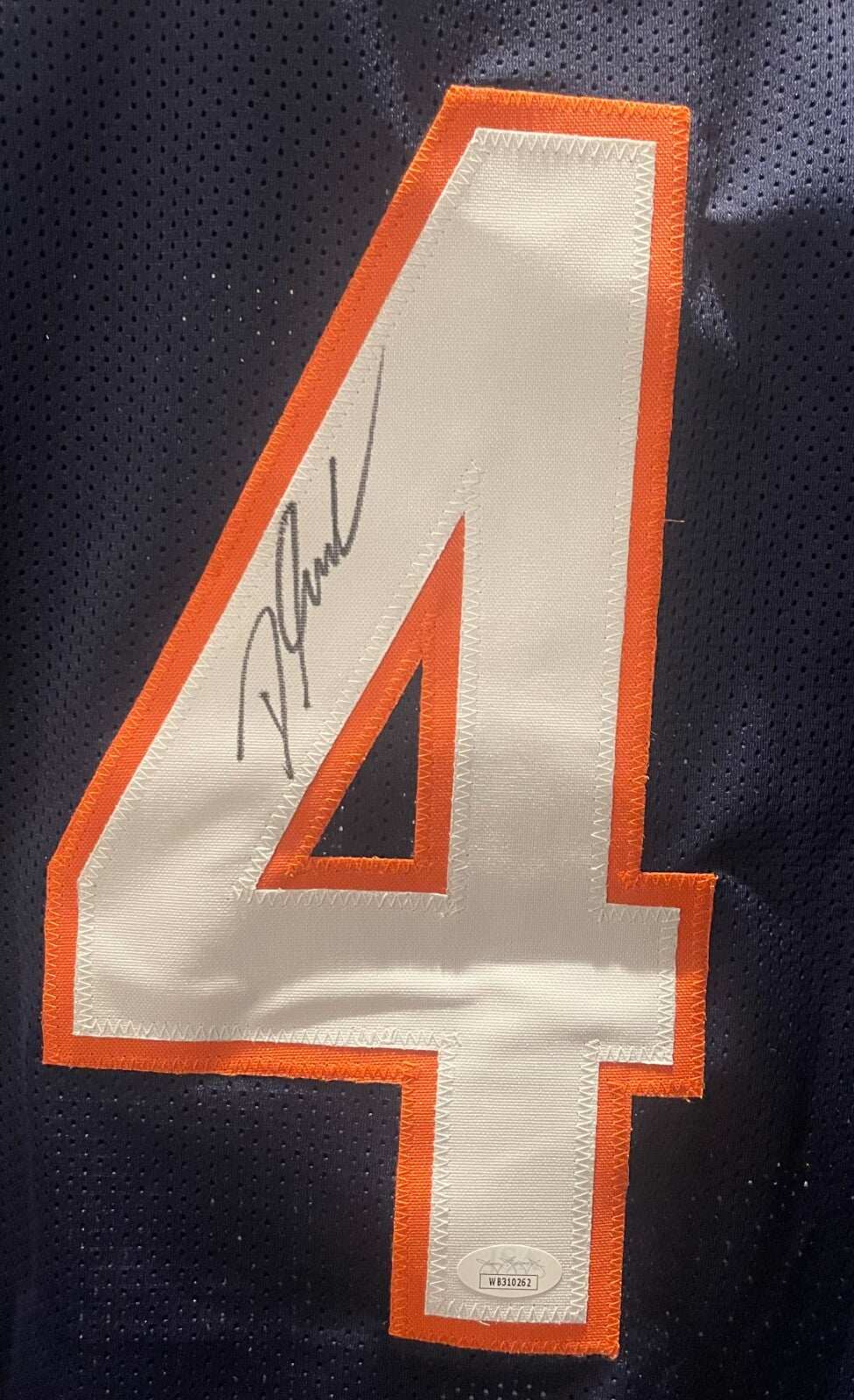 D'Andre Swift Signed Autographed Chicago Bears Custom Jersey JSA WIT COA1