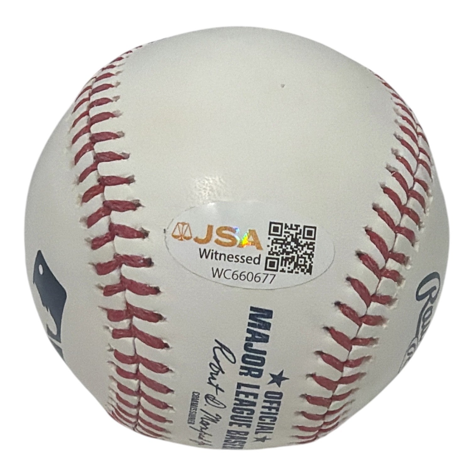 Bo Jackson Signed Autographed ROMLB Baseball JSA Witness COA Kansas City Royals1