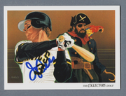 Jay Bell Signed Autographed 1993 Upper Deck #830 LSCM COA Pittsburgh Pirates0