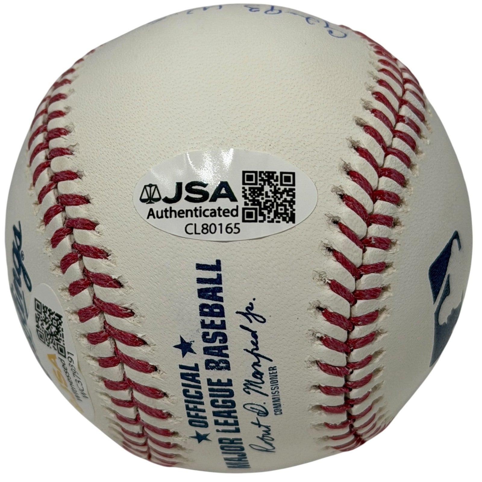 Roberto Alomar Signed Autographed ROMLB Baseball w/ 4 Stat Inscs JSA COA HOF3