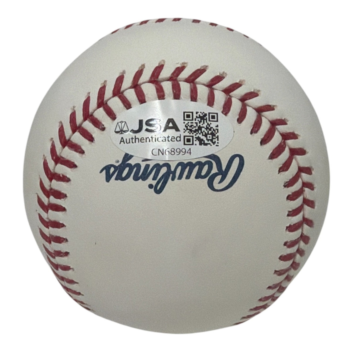 Mike Piazza Signed Autographed Hall of Fame HOF Logo Baseball JSA COA NY Mets1