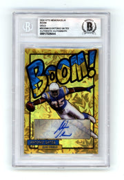 Antonio Gates 2024 Hits Memorabilia BOOM Gold #/10 Signed BGS BAS Auto Chargers0