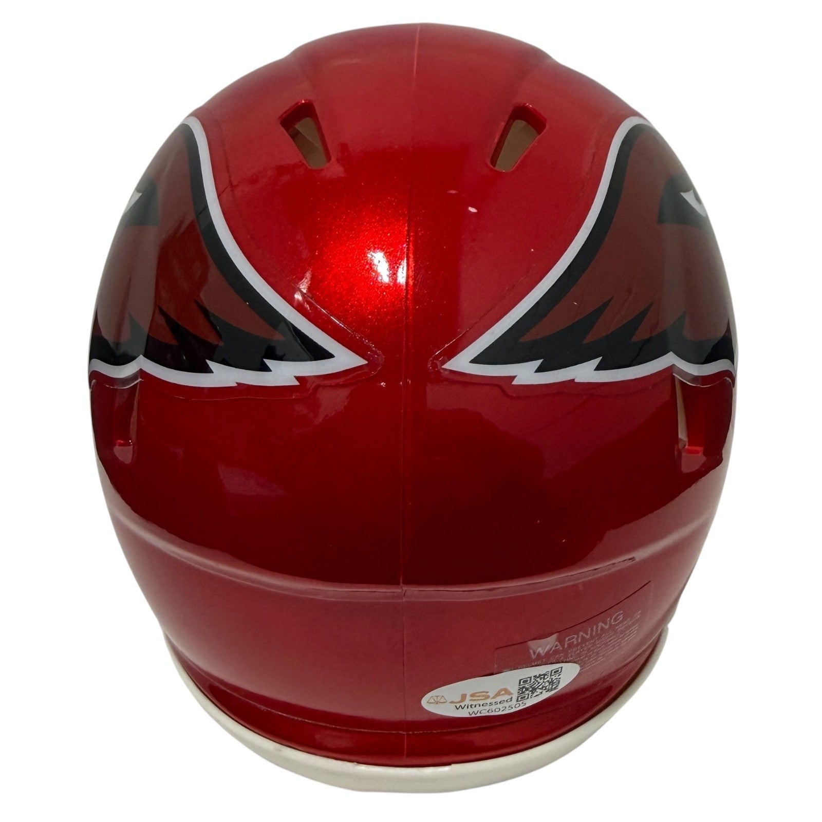 Jacoby Brissett Signed Arizona Cardinals Flash Mini Helmet JSA Witness COA2