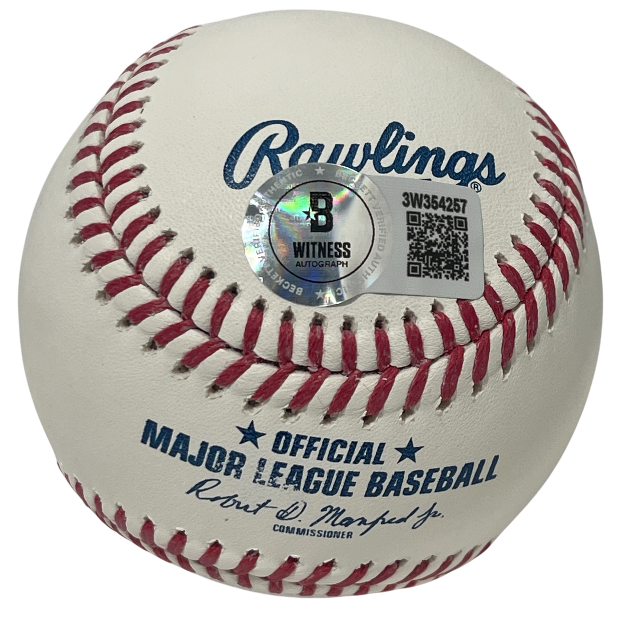 Chili Davis Signed Autographed ROMLB Baseball w/ 3x WSC Beckett Witness BAS COA1